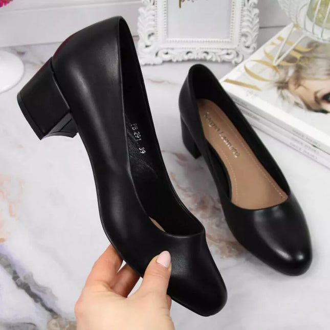 Black block heels by Sergio Leone