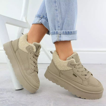 Big Star W Sheepskin Ankle Boots SS274105 INT2171A