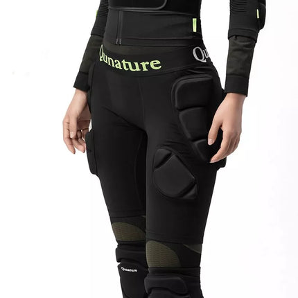 Qunature Ski Hip Protectors - Advanced XL Skis Snowboard Skates - Black