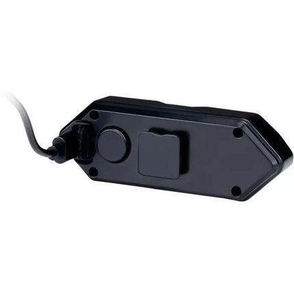 DUNLOP Galinė dviračio lemputė su LED indikatoriumi ir USB įkrovimu
