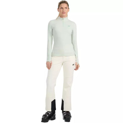 Women's thermal sweatshirt 4F F098 mint 4FWAW25UBRUF098 47S