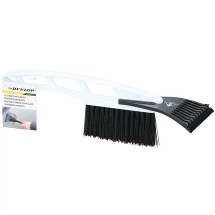 2-in-1 ledo grandiklis su šepečiu 31cm DUNLOP balta