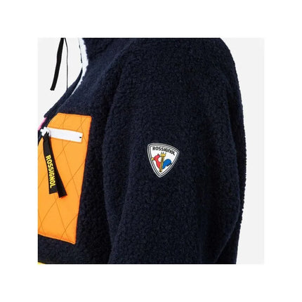 Rossignol W On Air Fleece Jkt Blue Sweatshirt