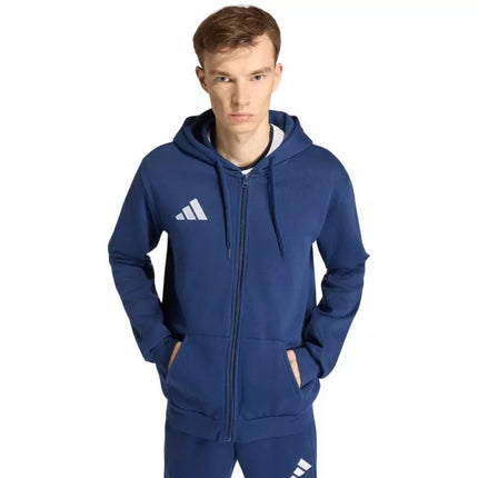 Men's adidas Entrada 26 FZ Hoody navy blue KF5946