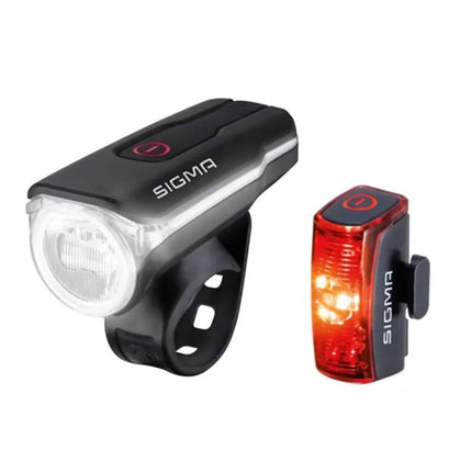Sigma AURA 60 USB + INFINITY dviračio žibintų komplektas