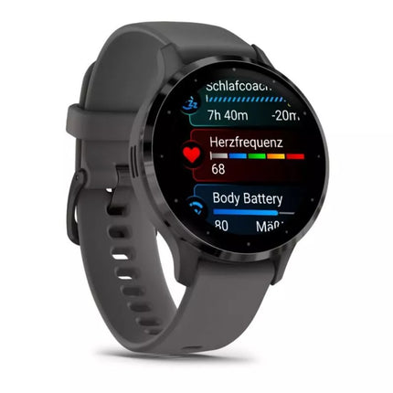 Garmin Venu 3S Akmens pilkos laikrodis
