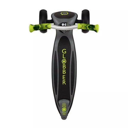 Globber Master Prime triratis paspirtukas / juodas - ryškiai žalias 664-106