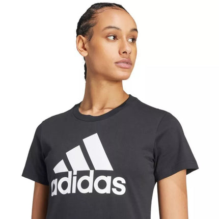Adidas Moteriški Esminiai Įprasti Marškinėliai GL0722