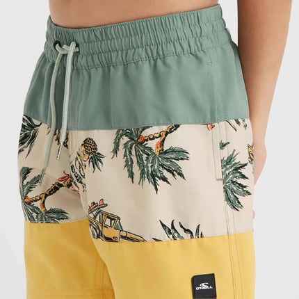 O'Neill Mix&Match Cali Block 13'' Jr maudymosi šortai 92800613806