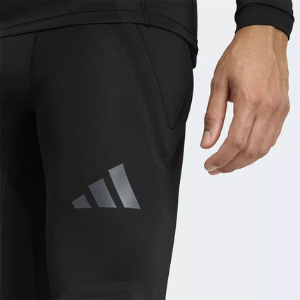 adidas Padded Goalkeeper Baselayer Long Leggings for Men, Black JZ9224