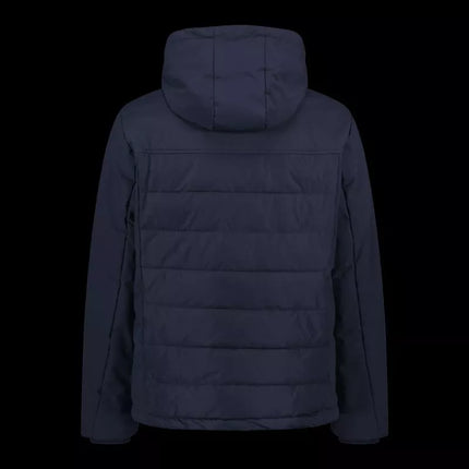 CMP men's winter jacket with hood, sports, insulated, navy blue (34K0147/N950)