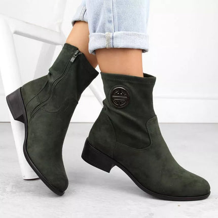 Jezzi W Suede Ankle Boots ASA198-28 JEZ432B