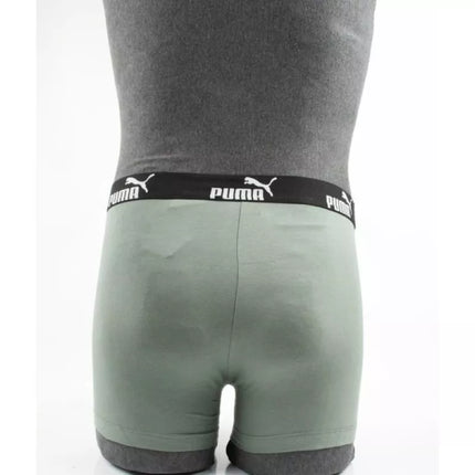 Puma Men's Boxer Briefs 9-Pack Black Gray Khaki Comfortable Cotton