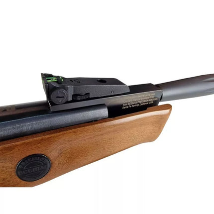 BEEMAN 10620 4.5mm vieno šūvio oro šautuvas su 6x40 do17J optiniu taikikliu (B-10620)
