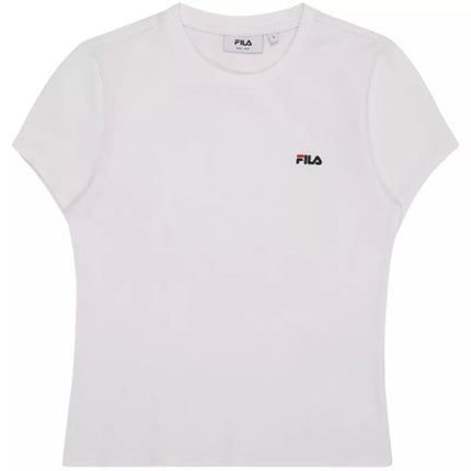 Fila Trivero moteriški marškinėliai balti FAW1205 10001