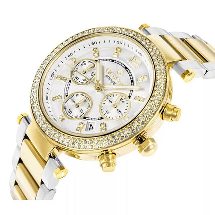 Giewont Sapphire Gold Silver Women's Watch GW3380-B4