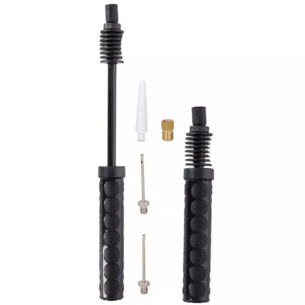 DUNLOP Pompa kamuoliams 23,5 cm su adata ir priedais, dvipusis