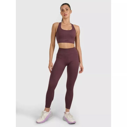 Women's seamless training leggings 4F 4FWAW25TFTIF359-81S