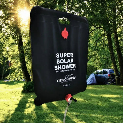 SOLAR SHOWER CAMPING TOURIST 15L REDCLIFFS
