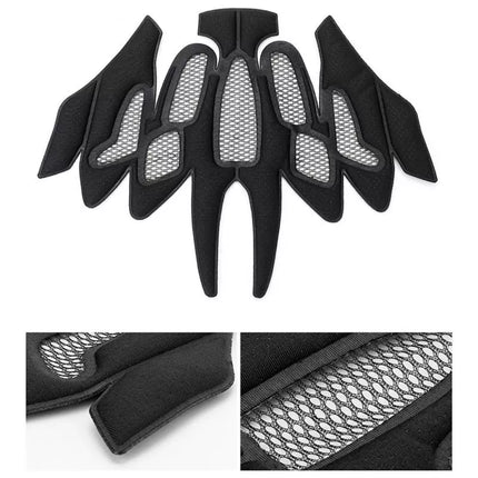 Rockbros TS-61 10110061003 Vaikų dviračio šalmas su nuimamu smakru, Dydis S (48-54) - Žalias