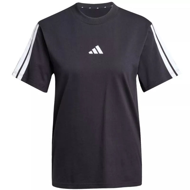 adidas Essentials 3-Stripes Medvilniniai Marškinėliai Moteriški JM2393