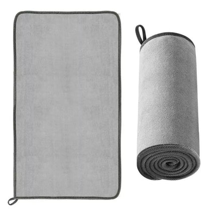 Baseus mikropluošto automobilio džiovinimo rankšluostis 40 cm x 80 cm pilkas (CRXCMJ-A0G)