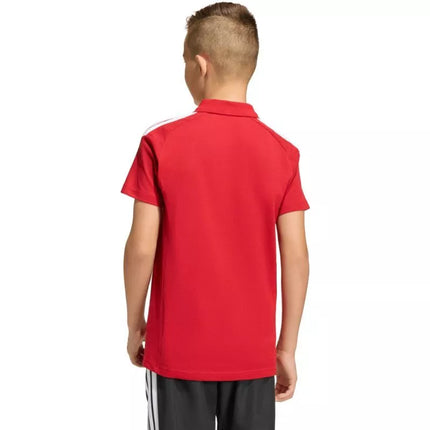 adidas Tiro 26 League Polo T-shirt for kids red KF3408