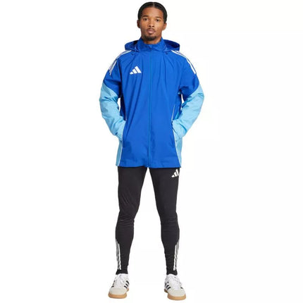 Men's adidas Tiro 25 Competition All-Weather Jacket Blue JI8930