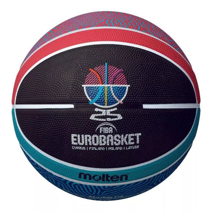 Molten Eurobasket 2025 replika krepšinio kamuolys B7G2000-E5Z