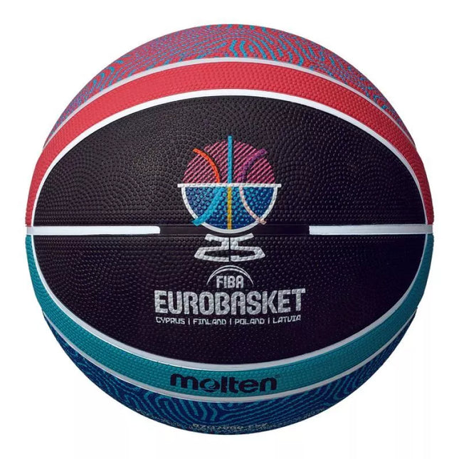Molten Eurobasket 2025 replika krepšinio kamuolys B7G2000-E5Z