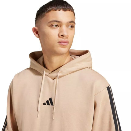 adidas Essentials 3-Stripes Fleece Hoodie M JX0695