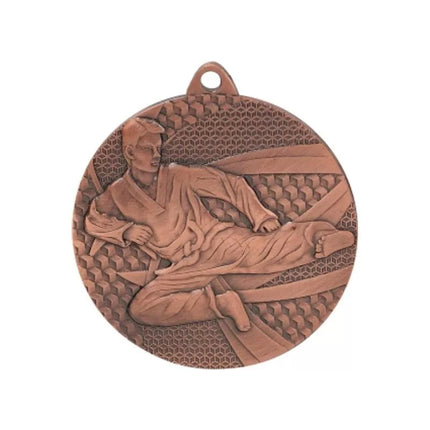 Bronze medal - karate - steel medal