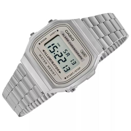 Vyriškas laikrodis CASIO VINTAGE A168WA-8AYES + DĖŽUTĖ