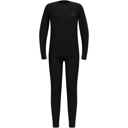 Odlo ilgas komplektas MERINO 200 vaikams, dydis 140 cm, juodas
