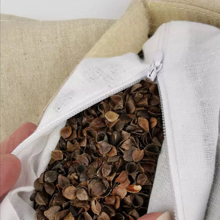 Akupresūros kilimėlis + pagalvėlė SMJ sport YG009 Premium Eco (linas, kokosas, grikių lukštai)