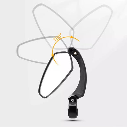 Rockbros 26210001004 Rearview Right Bicycle Mirror - Black