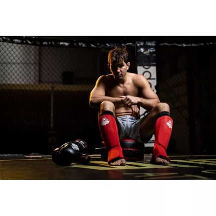 Flexible Shin Guards M - Shinrage Red