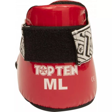 TOP TEN OSTT-PU "SUPERLIGHT PRISM" Foot Protectors (WAKO APPROVED)