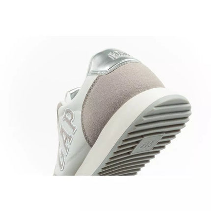 Gap women's sports shoes Nashville Arch Logo sneakers fashionable comfortable white beige