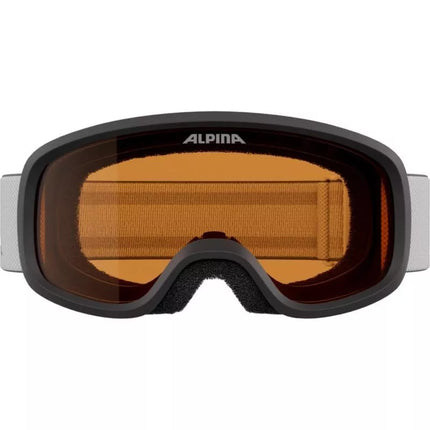 Alpina Piney 2.0 vaikiški baltu matiniu slidžiojimo akiniai