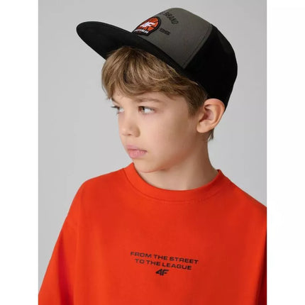 4F vaikiška snapback stiliaus kepurė 4FJRSS26ACABM660-23A