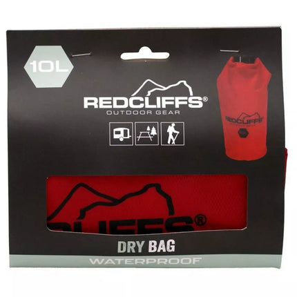 REDCLIFFS 10 l vandeniui atsparus maišelis raudonas