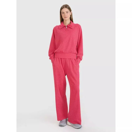 Moteriškos oversize plačių klešnių kelnės 4F 4FRSS25TTROF1396-54S