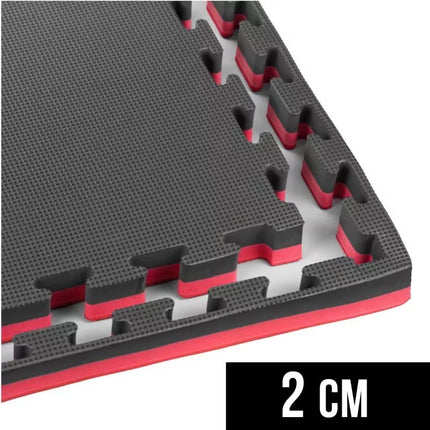 Mankštos kilimėlis su saugos sertifikatu - Dėlionės tipo 1x1m Tatamis 2 cm