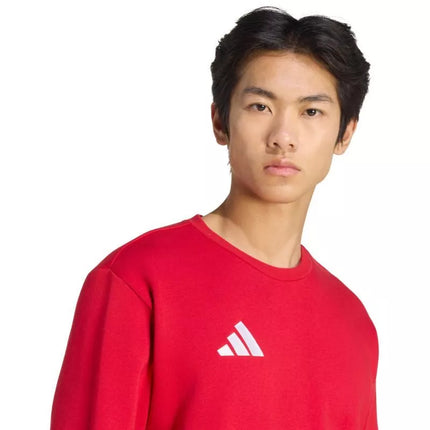Men's adidas Entrada 26 Sweat Top red JZ6575