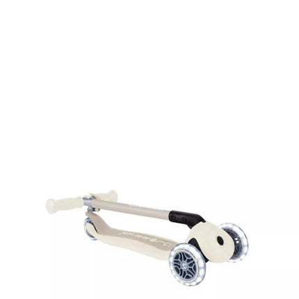 Globber PRIMO FOLDABLE LIGHTS ECOLOGIC scooter - Coconut (696-566-2)