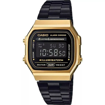 CASIO Vintažinis Vyriškas Laikrodis A168WEGB-1BEF su Dėžute