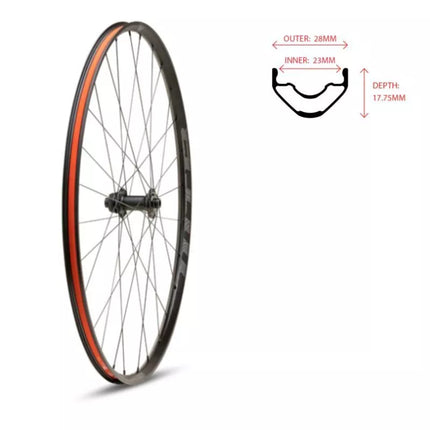 WTB Ratas PROTERRA i23x700x galinis 142x12 28 6 varžtų SR
