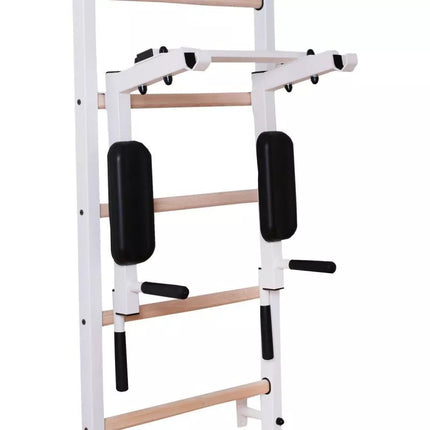 GYMNASTIC LADDER, HAND BAR, BENCH, CHILDREN'S ACCESSORIES, WHITE MAT BENCHK 414