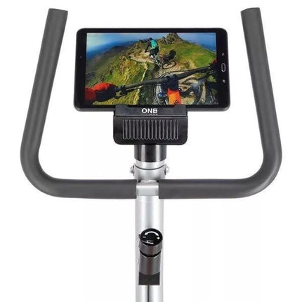 One Fitness RW3011 Silver-Orange Mechanical Bike